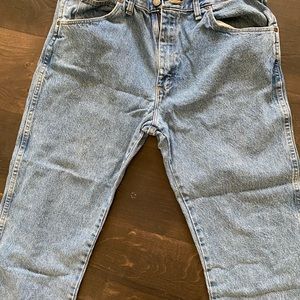 Men’s Wrangler Regular Denim Jeans Size 36x30